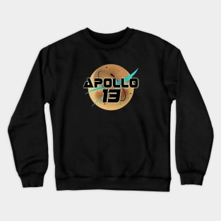 NASA  Apollo 13 Retro Logo Crewneck Sweatshirt